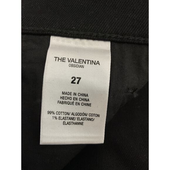 Favorite Daughter 'The Valentina' Black Boot Petite Denim Jean Size 27 - NWT - Picture 5 of 5